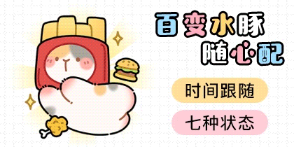 百变水豚随心配