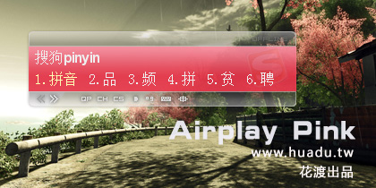 Airplay Pink 花渡出品