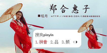 【轻月】郑合惠子