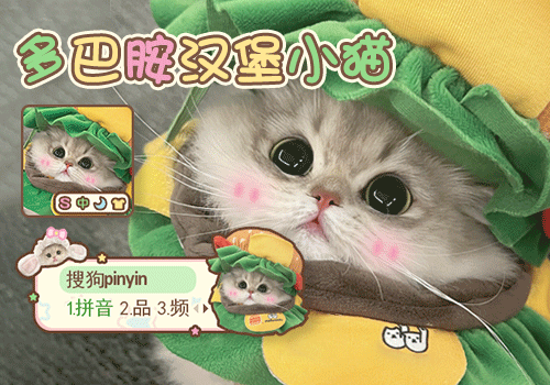 多巴胺汉堡小猫